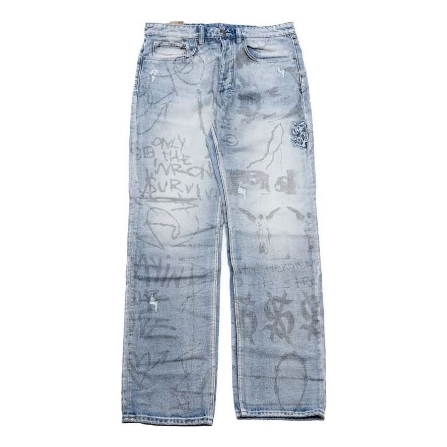 Ksubi x Trippie Redd Anti K Devils Jeans 'Blue' MTR24DJ003