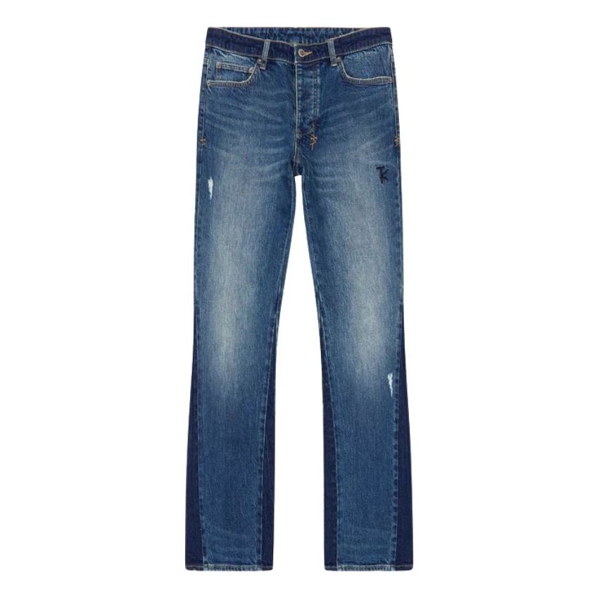 Ksubi x Trippie Redd Bronko Trip Spliced Jeans 'Blue Denim' MTR24DJ006