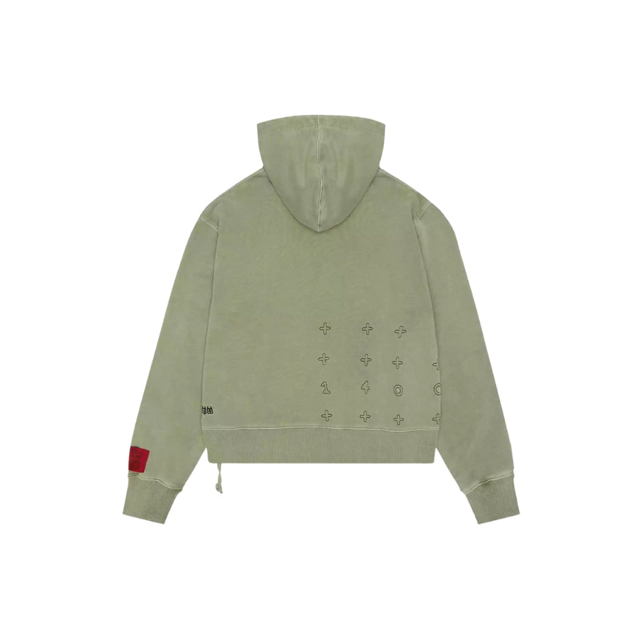 Ksubi x Trippie Redd Devil Trip Hoodie 'Khaki' MTR24FL003