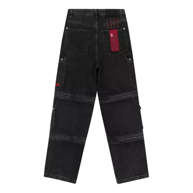 Ksubi x Trippie Redd Maxx Zip Off Cargo Pants 'Midnight Black' MTR24PA001
