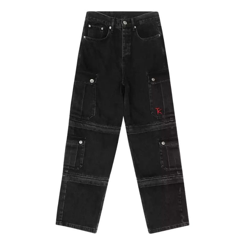 Ksubi x Trippie Redd Maxx Zip Off Cargo Pants 'Midnight Black' MTR24PA001