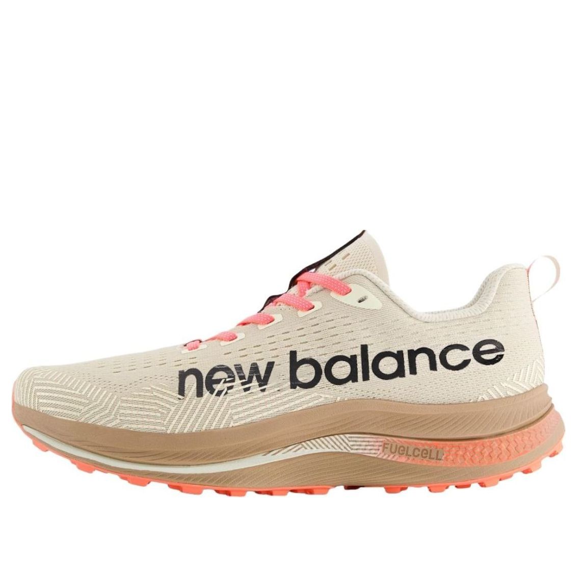 New Balance FuelCell SuperComp Trail 'Bisque Urgent Red Black' MTTRXUR1