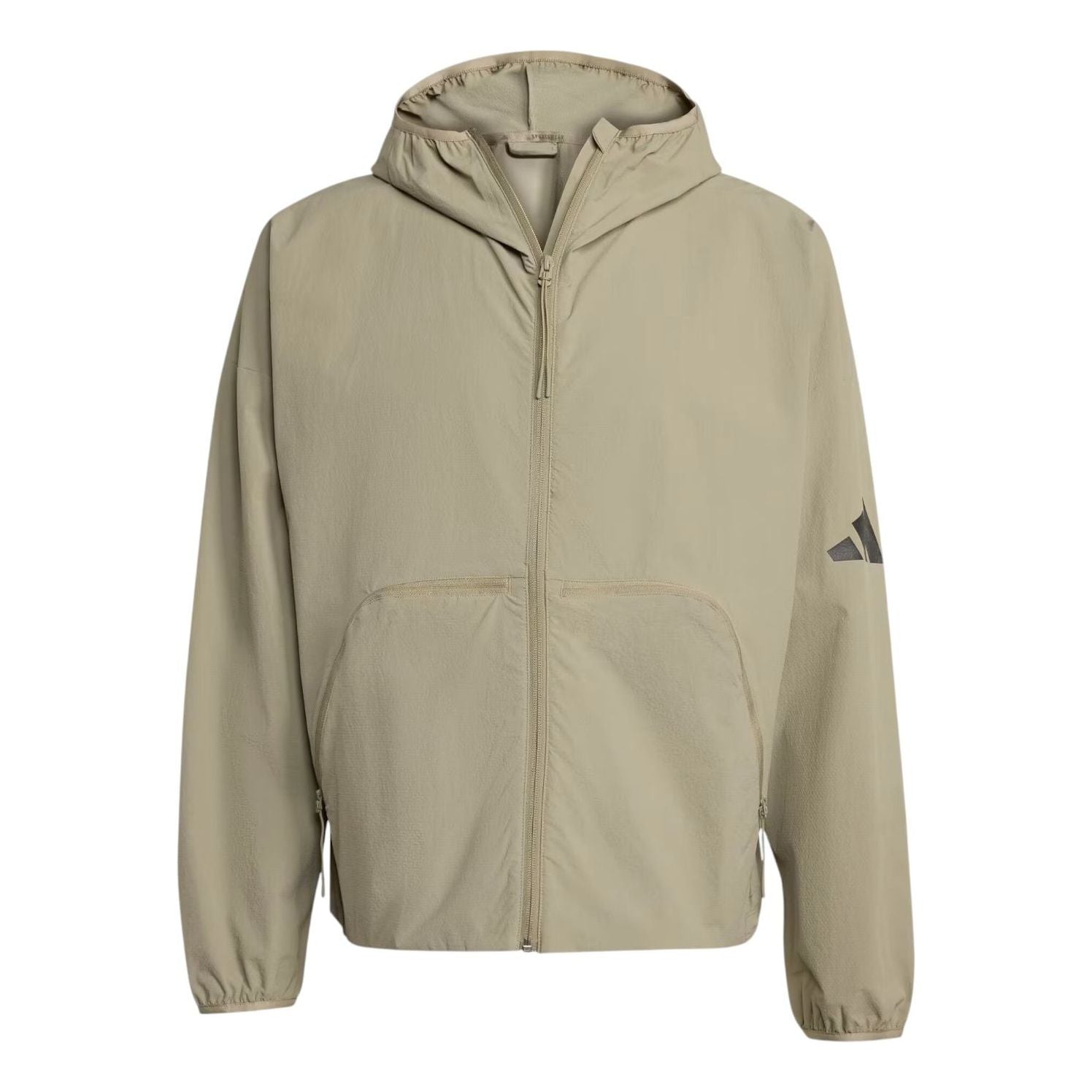 adidas Myshelter Loose-Fit Windbreaker 'Silver Pebble' JW3631
