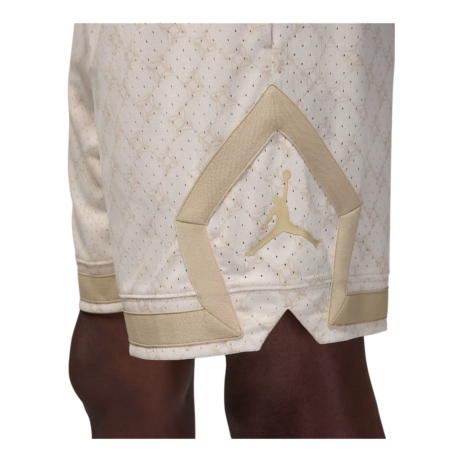 Air Jordan Dri-FIT Printed Diamond Shorts 'Light Orewood Brown' HQ8663-104