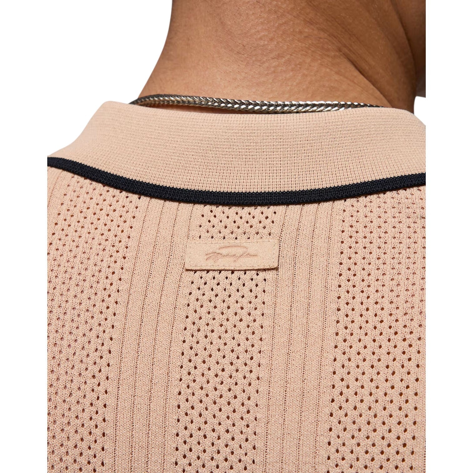 Air Jordan Sport Knit Button-Down Golf Top shirt 'Linen' HV1157-248