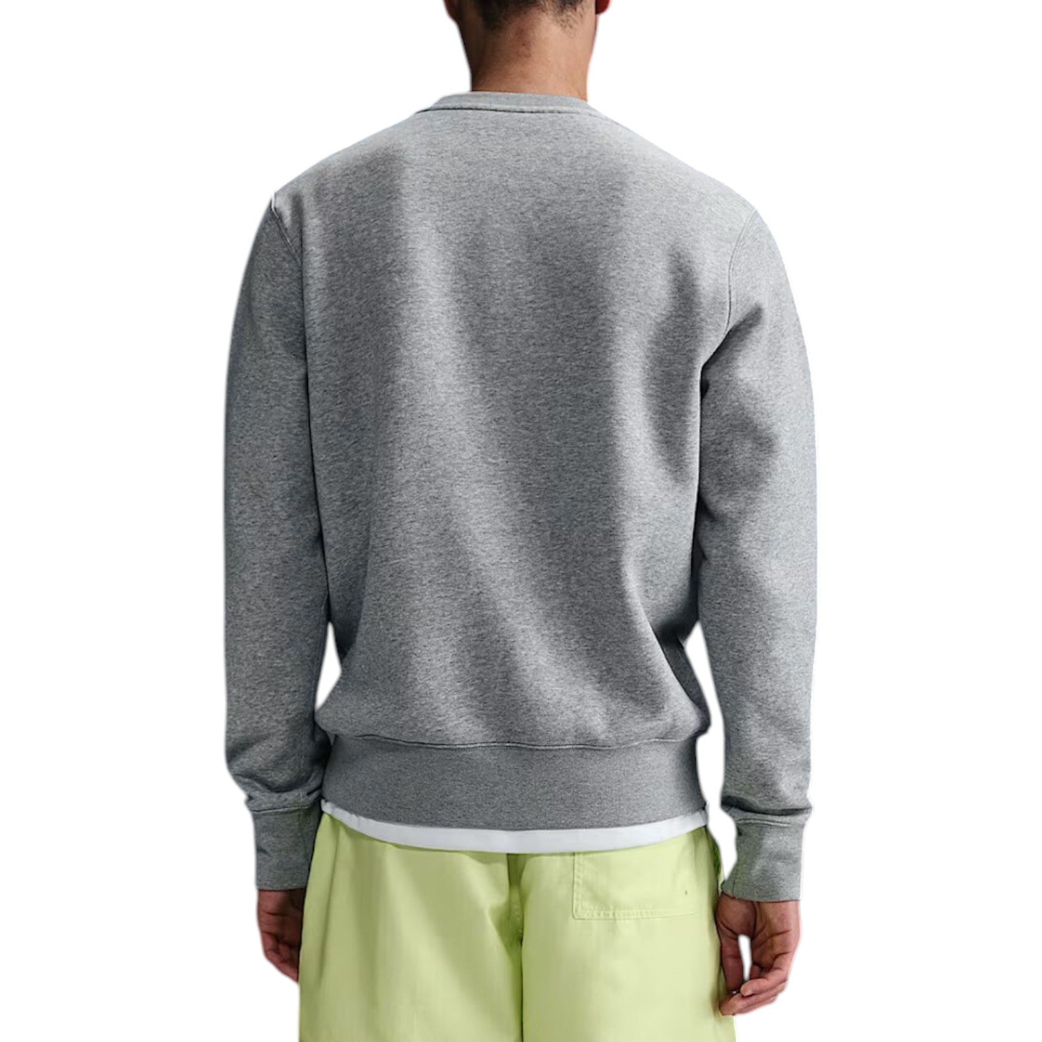 Nike Club Fleece Crew 'Dark Grey Heather White' FN3886-063