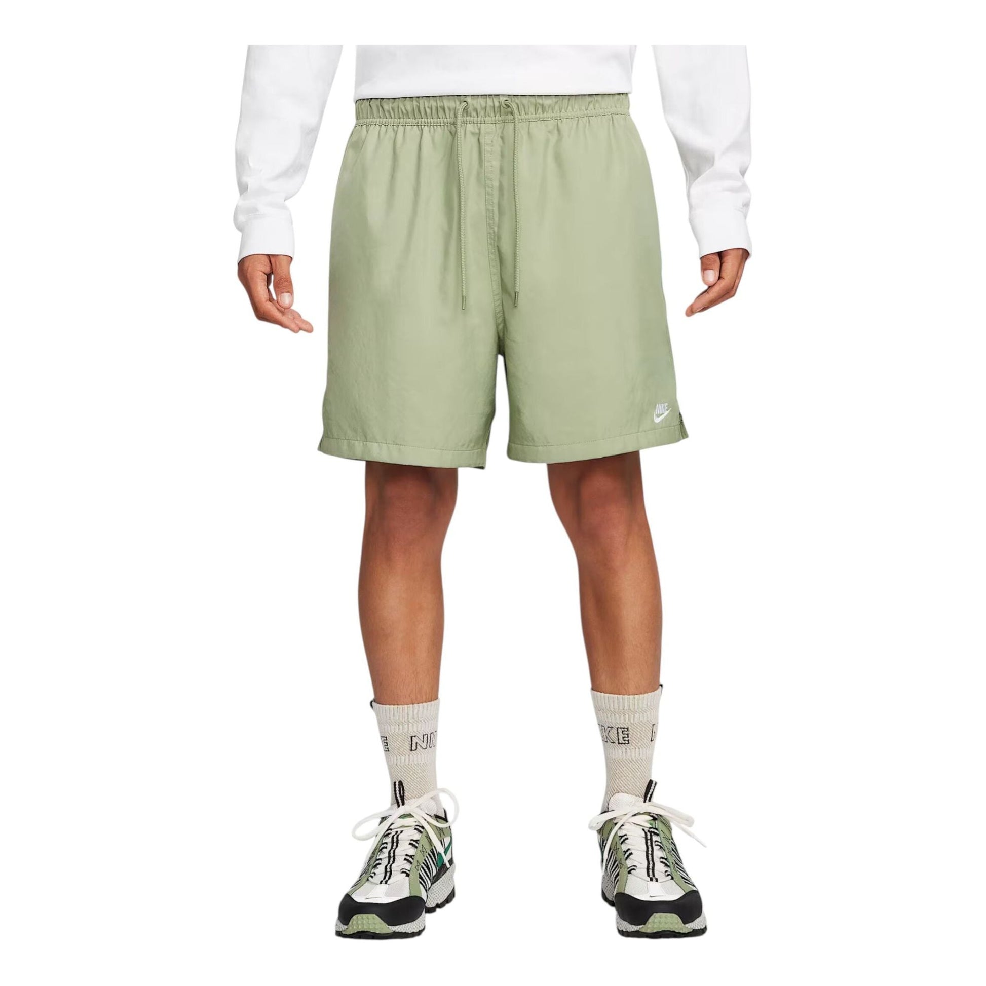 Nike Club Woven Flow Shorts 'Oil Green' FN3307-386