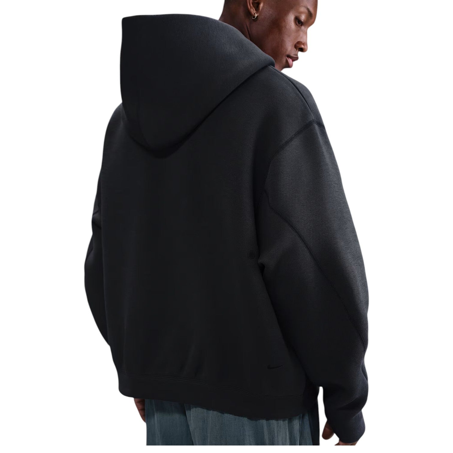 Nike Tech Fleece Oversized Hoodie 'Anthracite Black' HV6535-060
