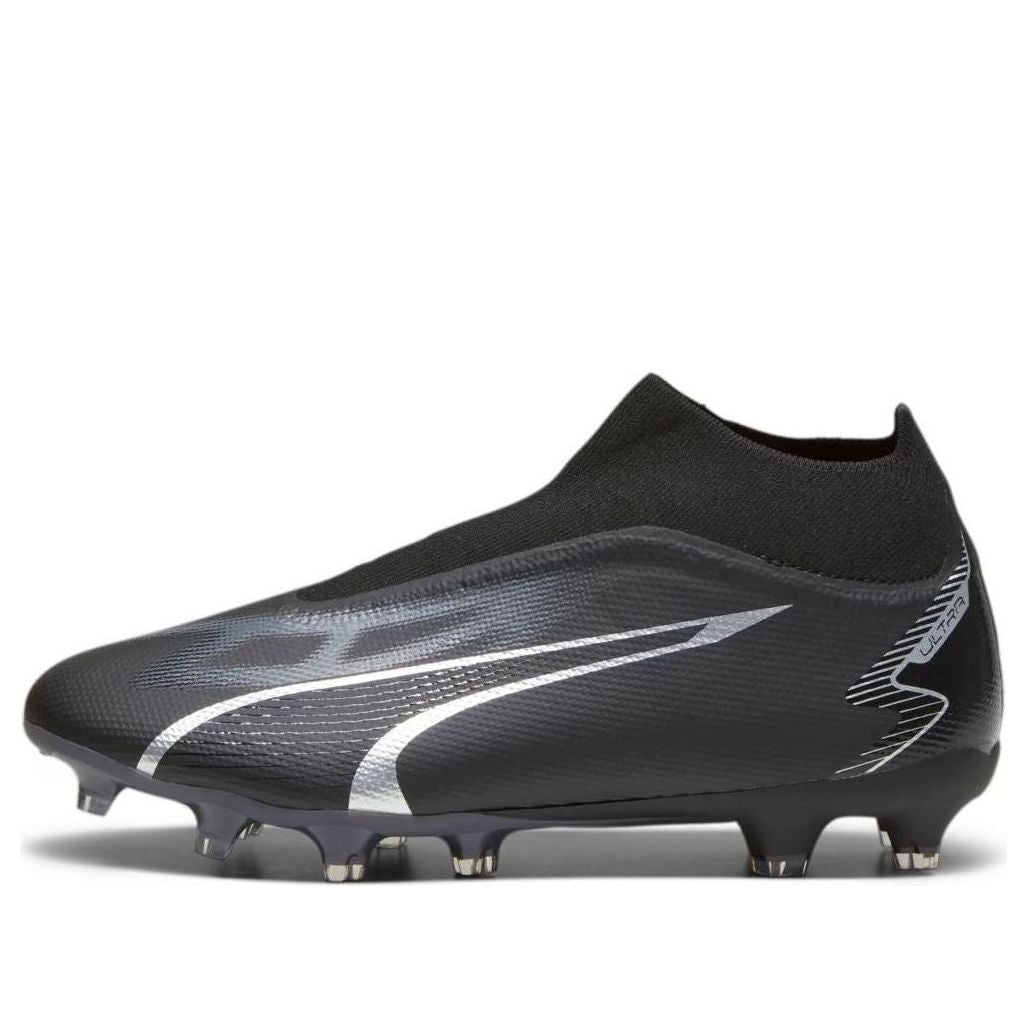 PUMA Ultra Match+ Laceless FG/AG 'Black Asphalt' 107511-02