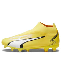 PUMA Ultra Match+ Laceless FG/AG 'Yellow Blaze White Black' 107511-04