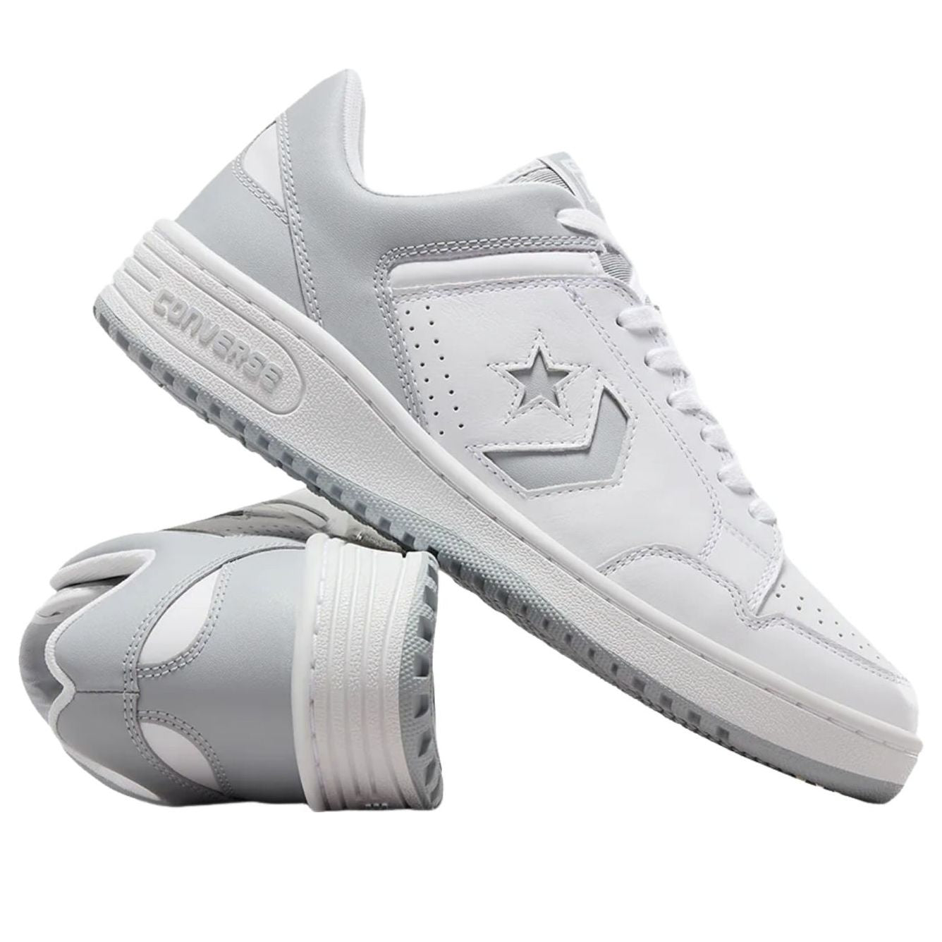 Converse Weapon Leather Ox 'White Wolf Grey' A10204C