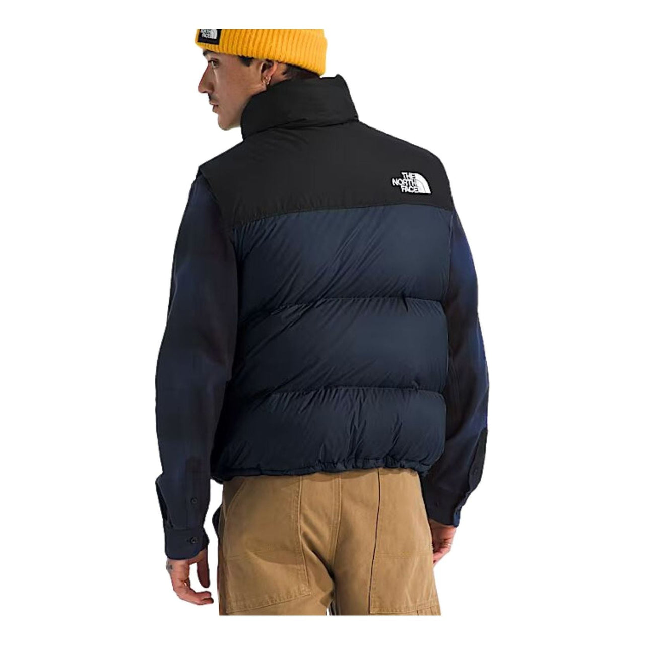 The North Face 1996 Retro Nuptse Vest 'Summit Navy TNF Black Recycled Down' NF0A3JQQGOB