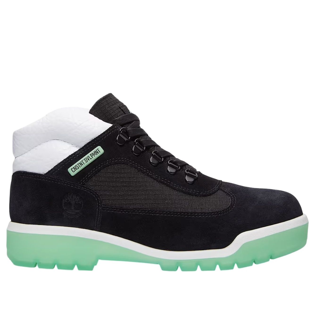 Timberland x CNSTNT DVLPMNT Field Boot Waterproof 'Black Green Glow' TB0A6DSWEXH