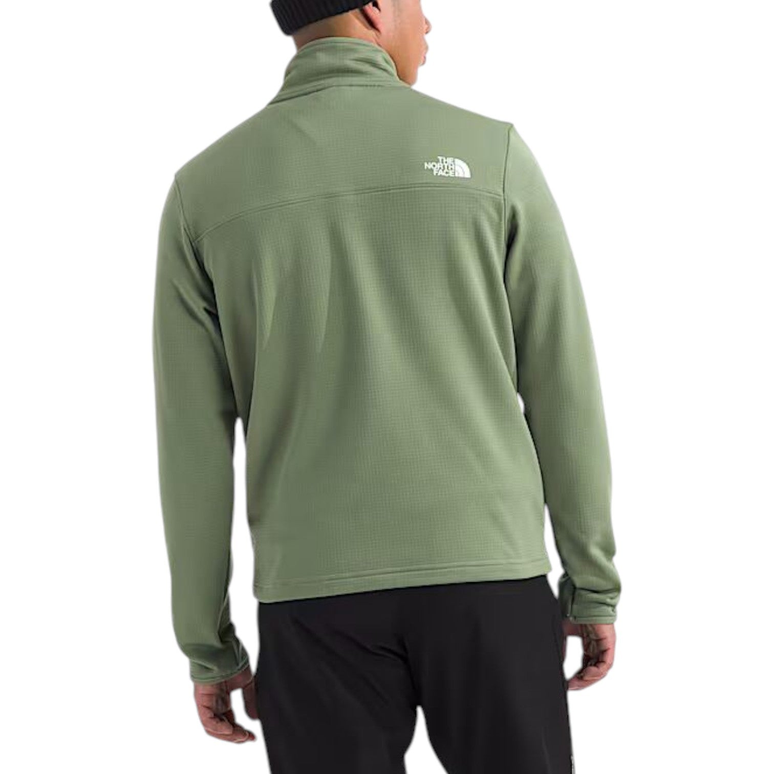 THE NORTH FACE Cedar Trail Grid Fleece ¼-Zip Jacket 'Bark Mist' NF0A8AZEBO9