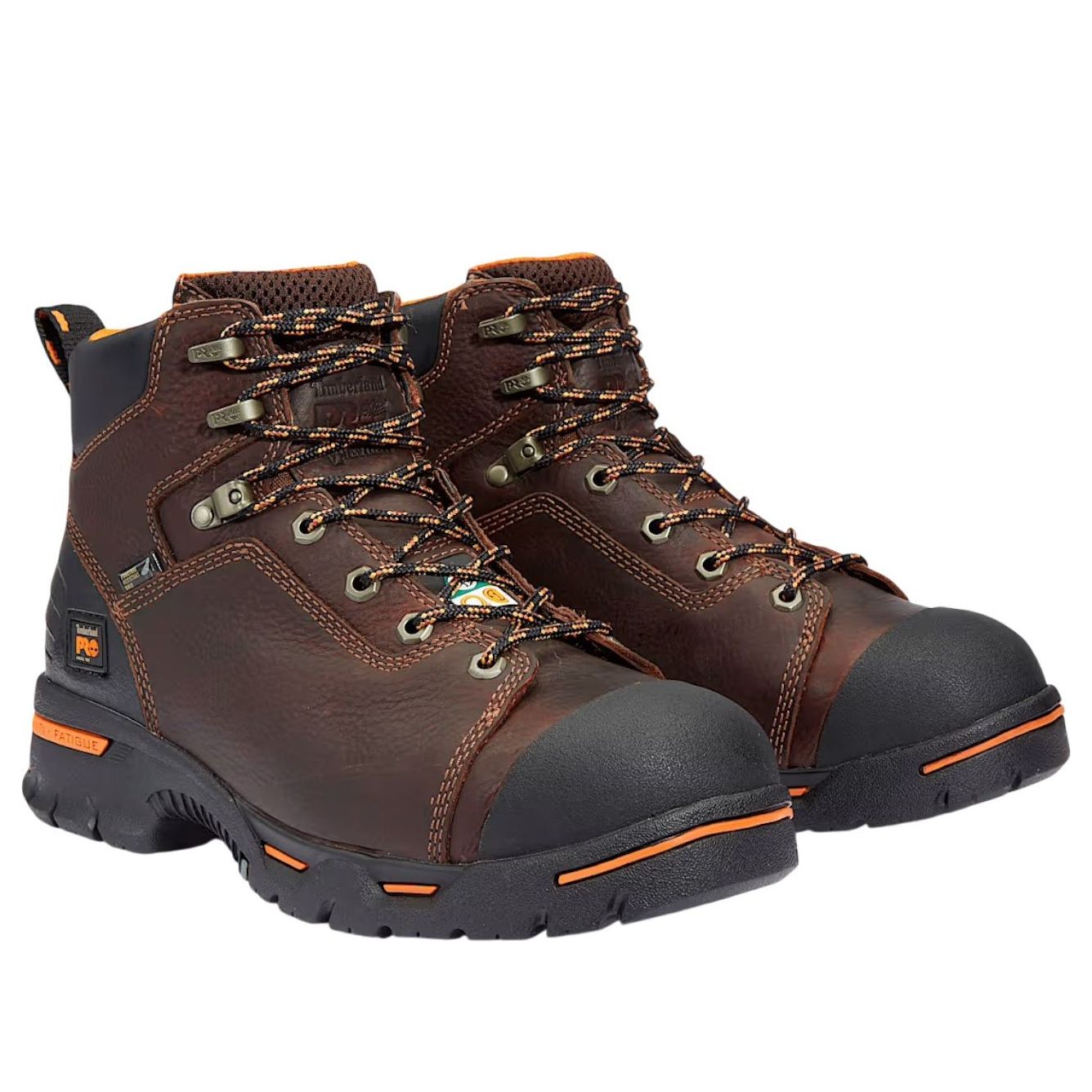 Timberland PRO Endurance 6 Inch Steel Toe Work Boot 'Brown Leather' TB052562214