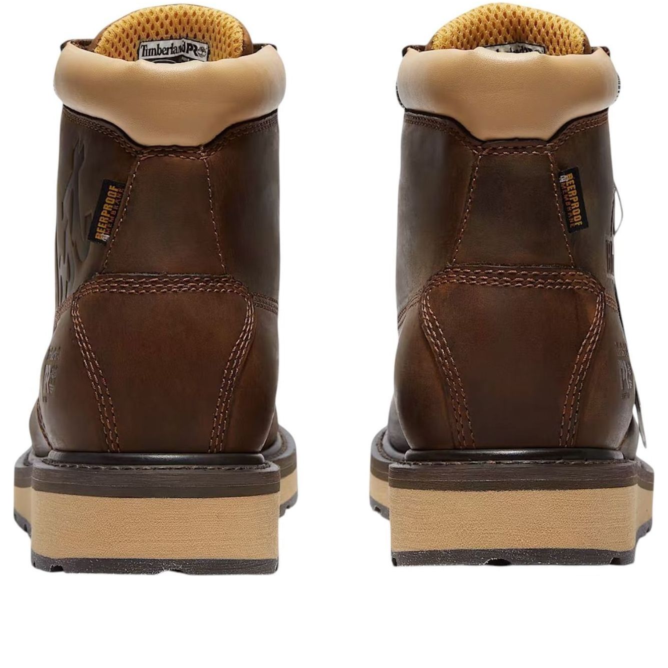 Timberland PRO x Pabst Blue Ribbon Gridworks 6" Soft Toe Waterproof Work Boot 'Brown Full-Grain' TB0A64KK-EM4