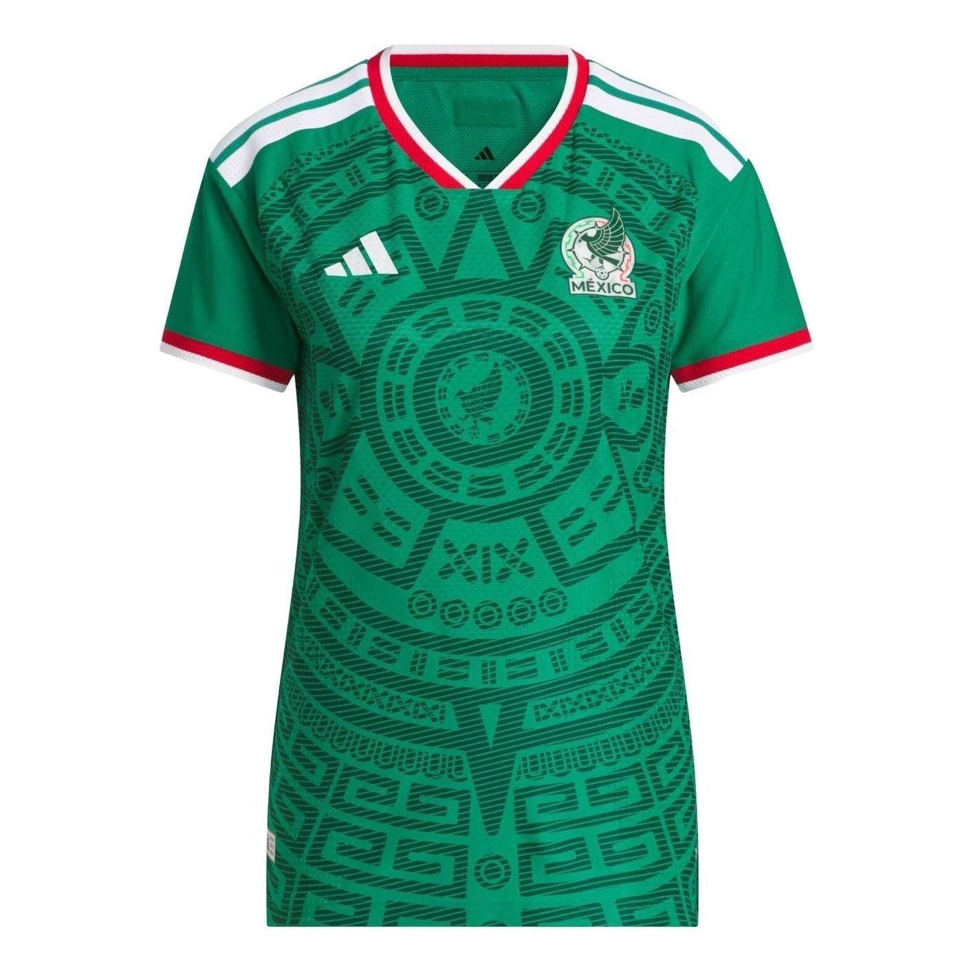 (WMNS) adidas Mexico 26 Home Authentic Jersey 'Bold Green' KA3994
