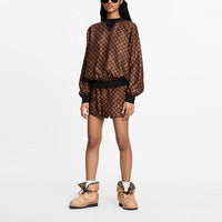 LOUIS VUITTON Sweatshirt Women's Caramel
