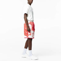 LOUIS VUITTON Monogram Bandana Nylon Tracksuit Shorts