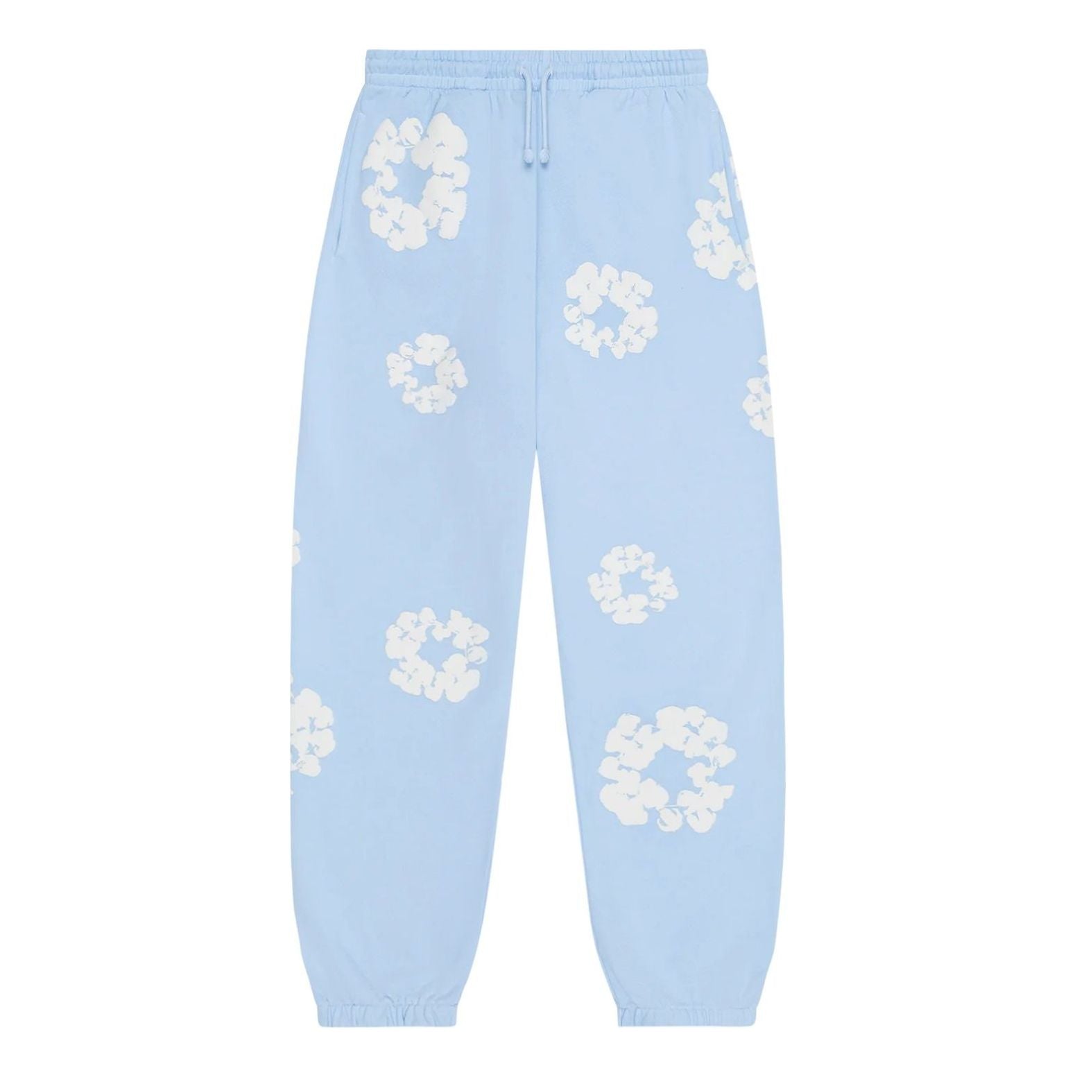 Denim Tears The Cotton Wreath Sweatpants 'Powder Blue' FW24BAS0602