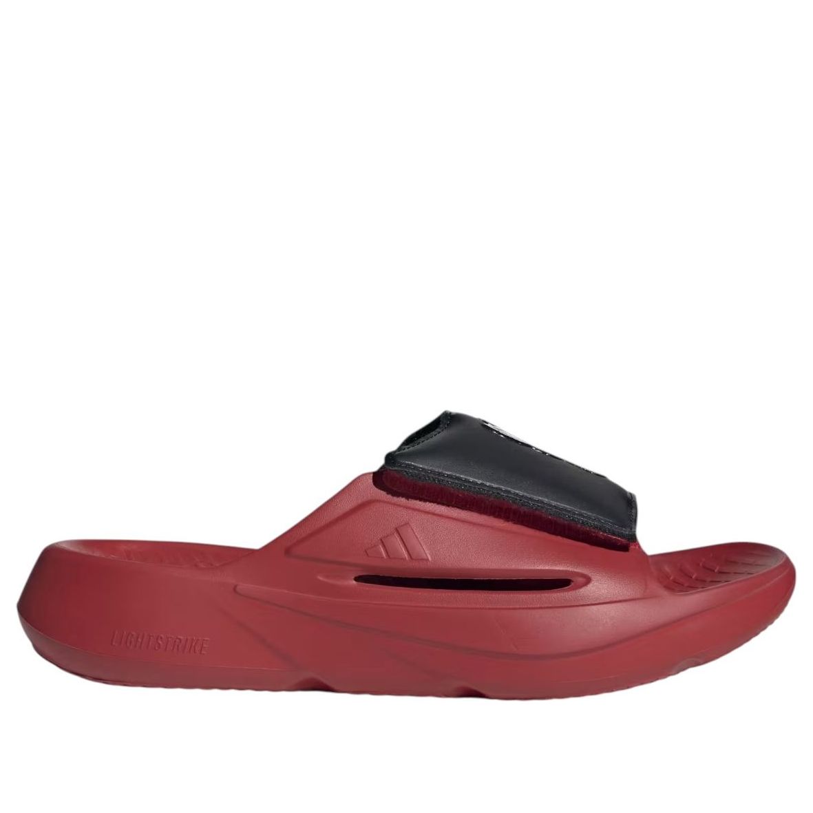 adidas x NCAA Lightblaze Slide Asia Sizing 'NC State Wolfpack' IH7119