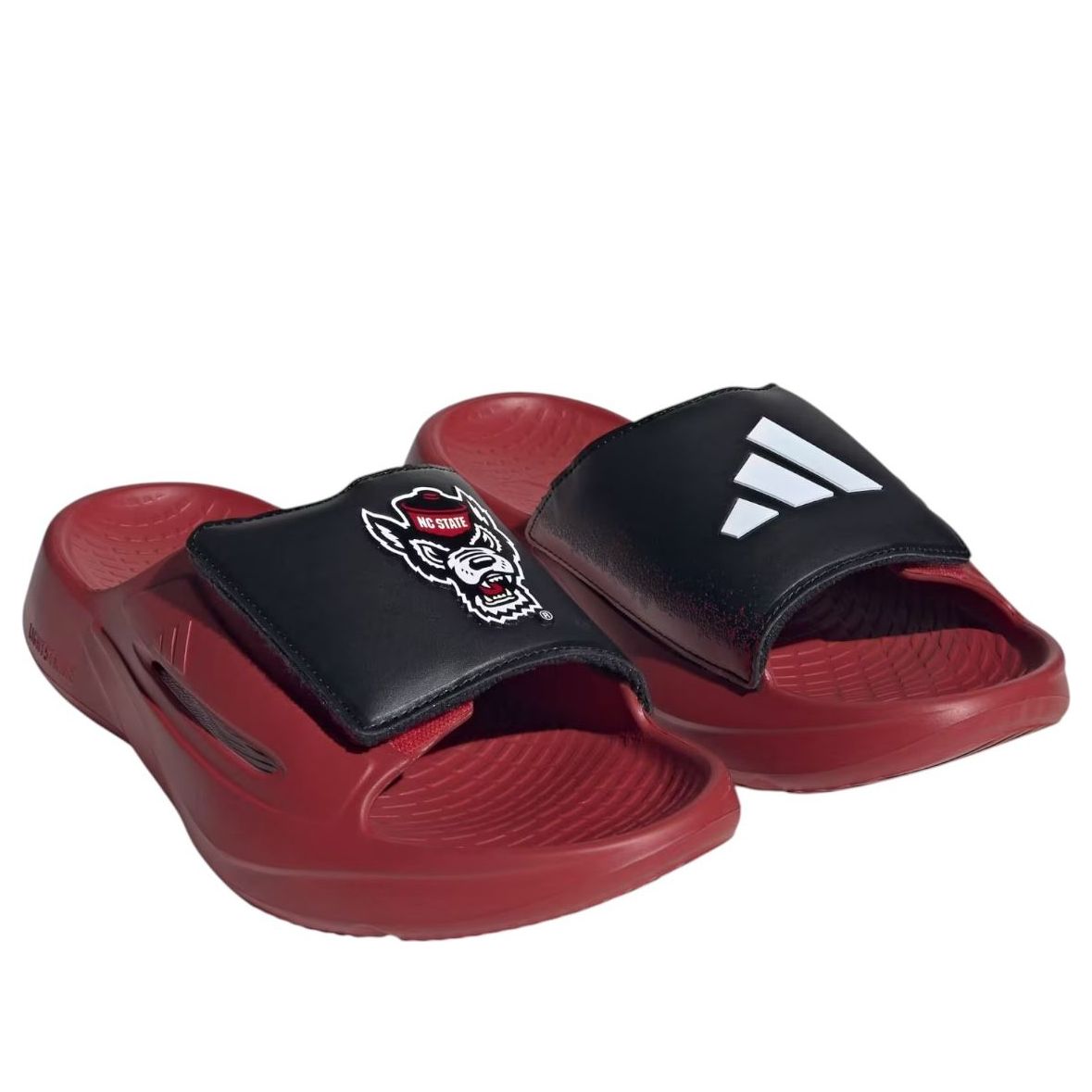 adidas x NCAA Lightblaze Slide Asia Sizing 'NC State Wolfpack' IH7119