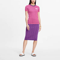 LOUIS VUITTON Regular T Shirt Women's Pink