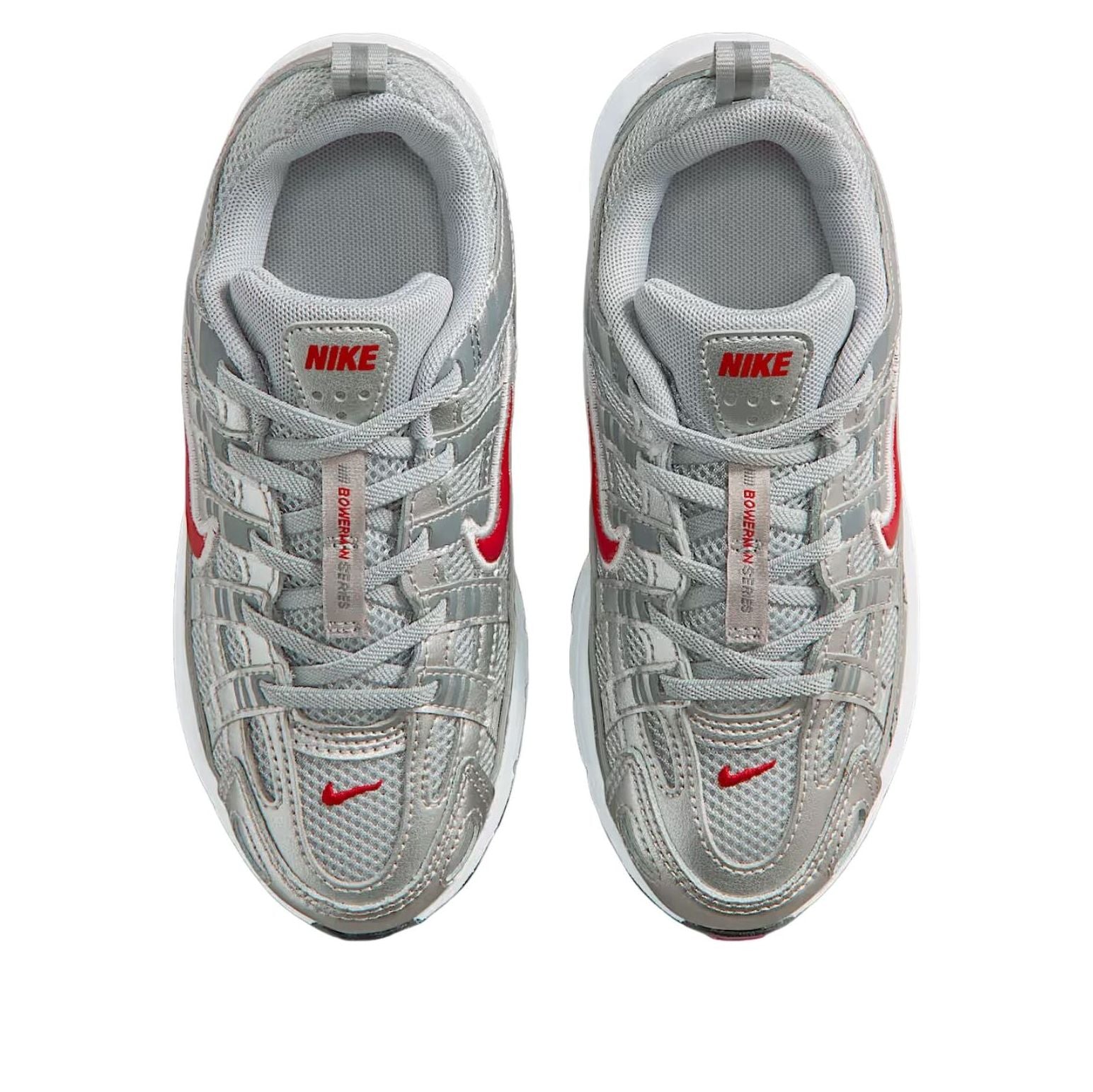 (PS) Nike P-6000 'Metallic Silver Cool Gray Fitness Red' IO4647-016