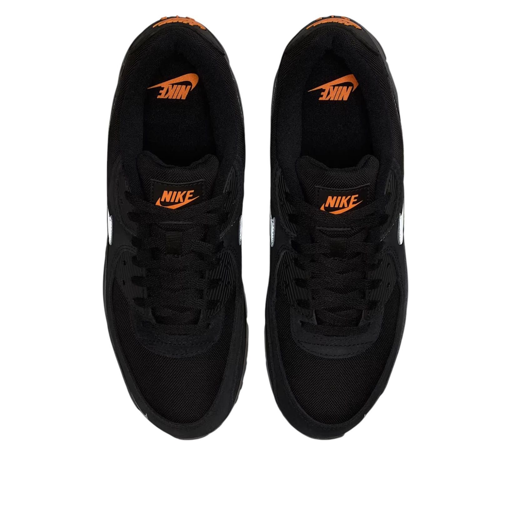 Nike Air Max 90 'Black Total Orange Metallic Cool Grey' DO6706-010