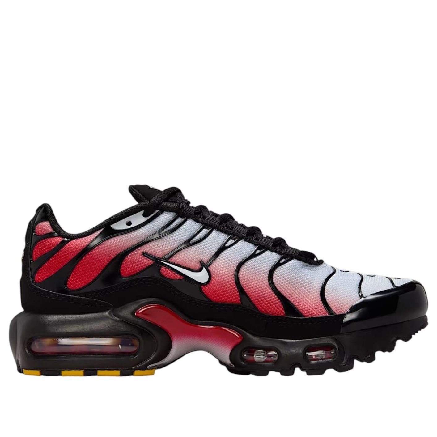 (GS) Nike Air Max Plus 'Pure Platinum University Red Black' CD0609-036
