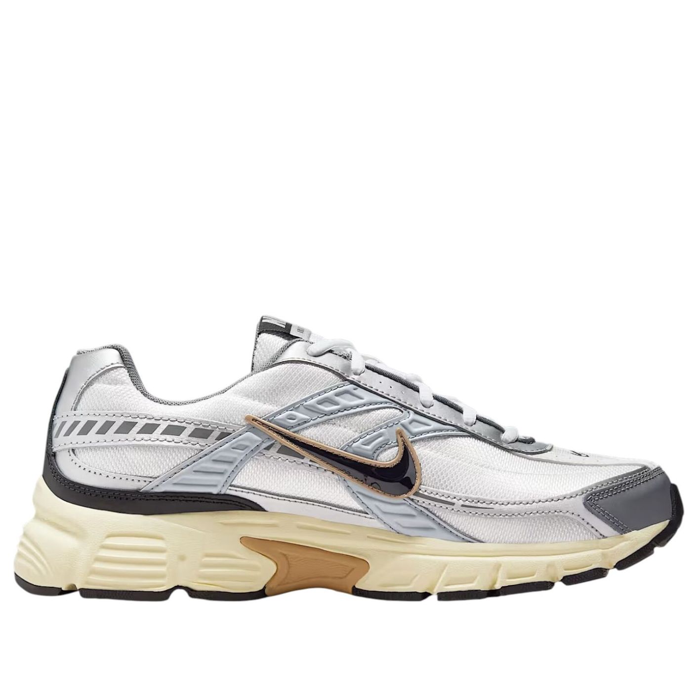 Nike Initiator 'Summit White Coconut Milk Metallic Silver Black' IO7609-101