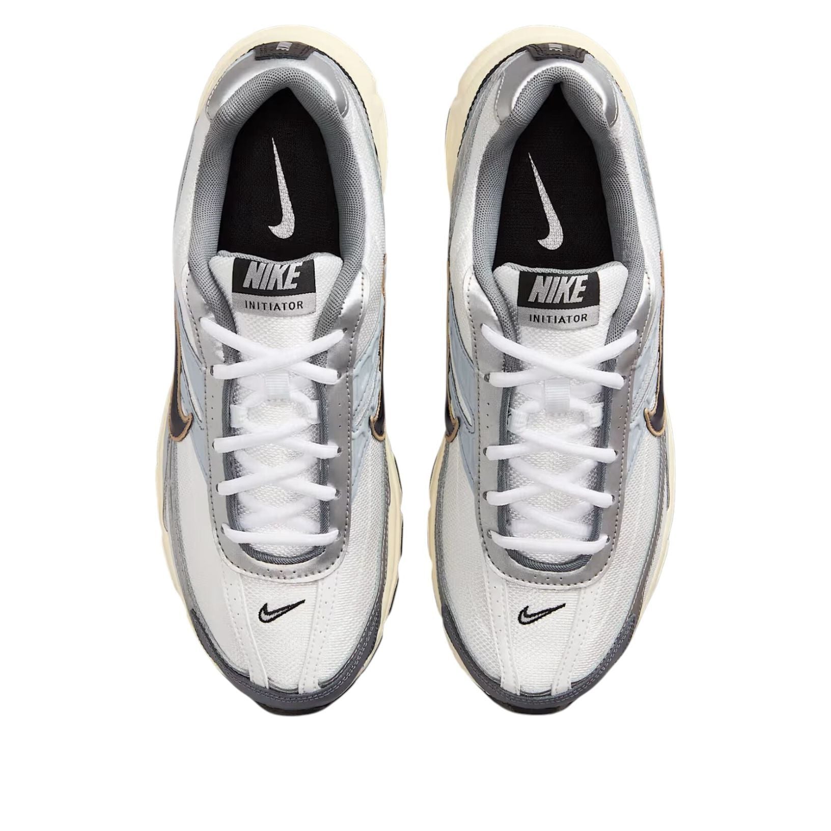 Nike Initiator 'Summit White Coconut Milk Metallic Silver Black' IO7609-101