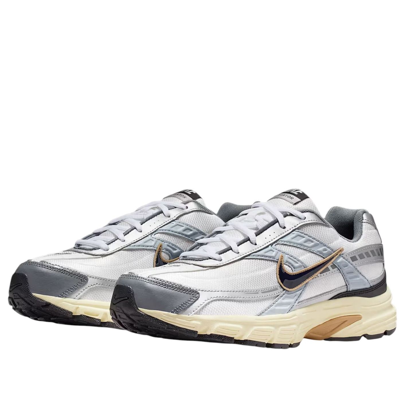 Nike Initiator 'Summit White Coconut Milk Metallic Silver Black' IO7609-101