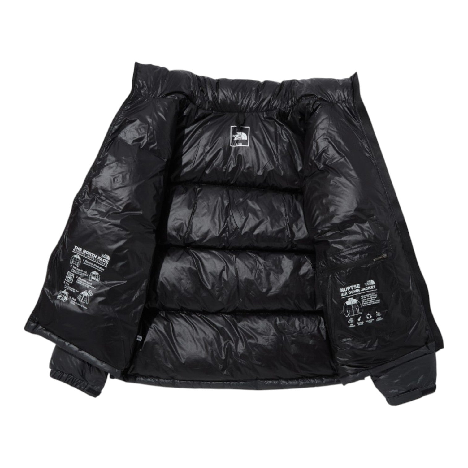 The North Face Novelty Nuptse Air RDS Down Jacket Asia Sizing 'Charcoal' NJ1DQ50B