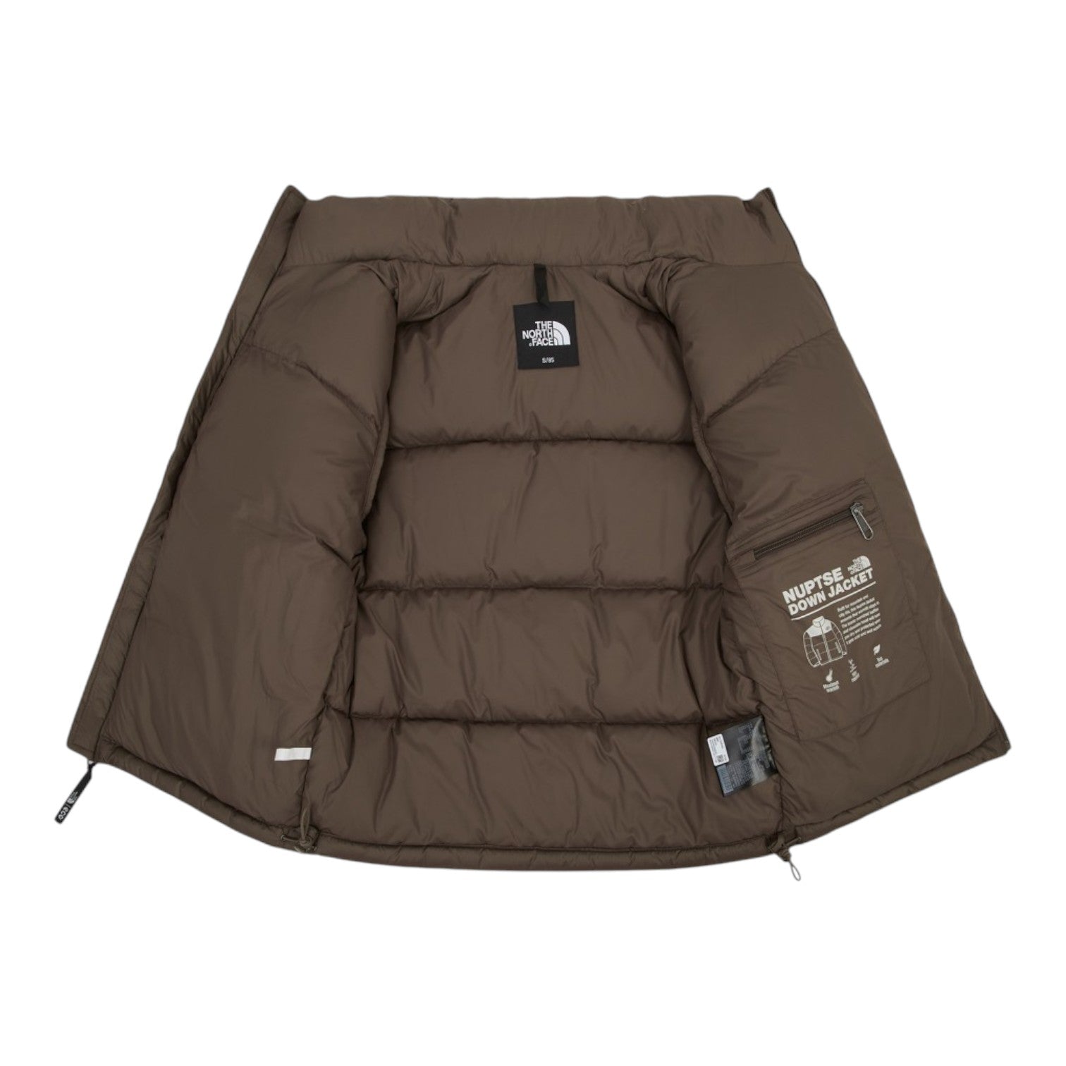 (WMNS) The North Face 1996 Retro Nuptse Jacket Asia Sizing 'Beige Brown' NJ1DR95D