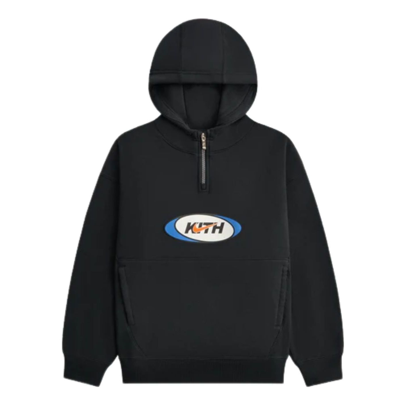 (PS) KITH x Nike Quarter Zip Hoodie 'Black' NKIM7678-010