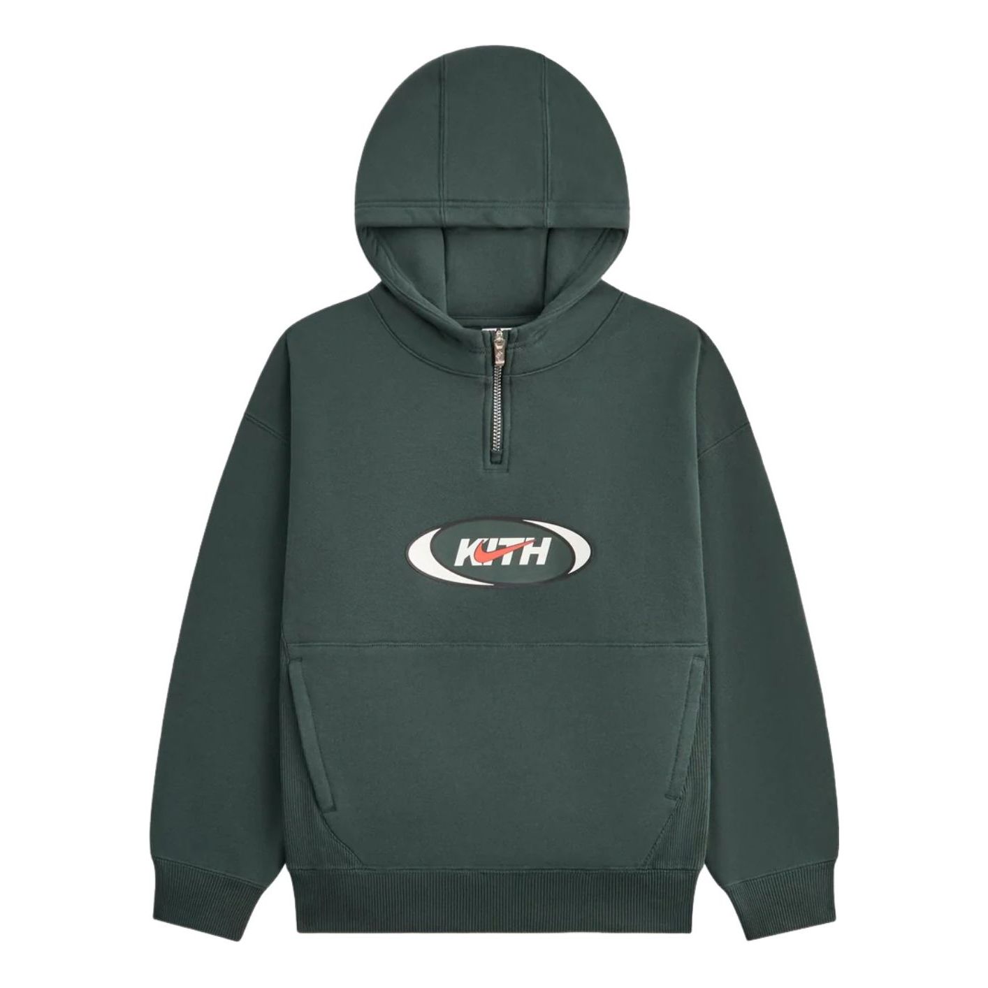(PS) KITH x Nike Quarter Zip Hoodie 'Black Spruce' NKIM7678-317