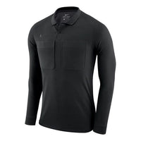 Nike Dri-FIT Long Sleeves Polo Shirt 'Black' AA0736-010