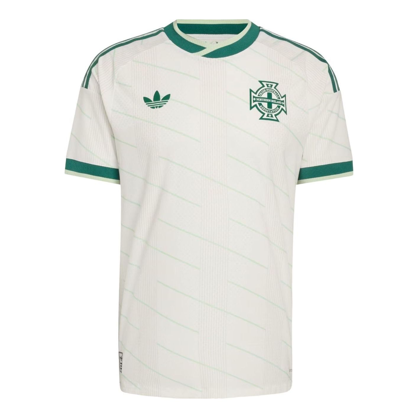 adidas Northern Ireland 2026 Away Authentic Jersey 'Cloud White Tech Forest' KC2980