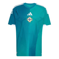 adidas Northern Ireland 26 Home Authentic Jersey 'Glory Green White' KC2983