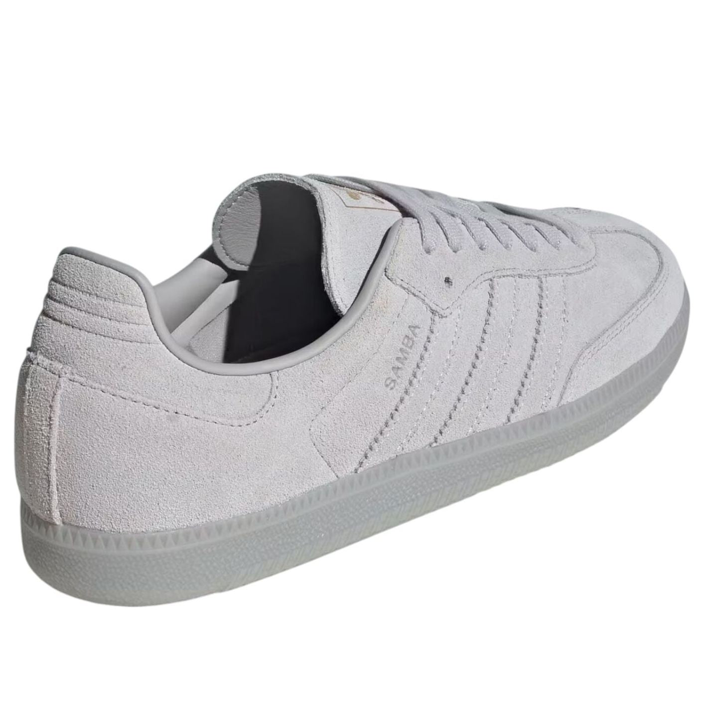 adidas Samba 'Grey Two Crystal White Gold Metallic' JR0888