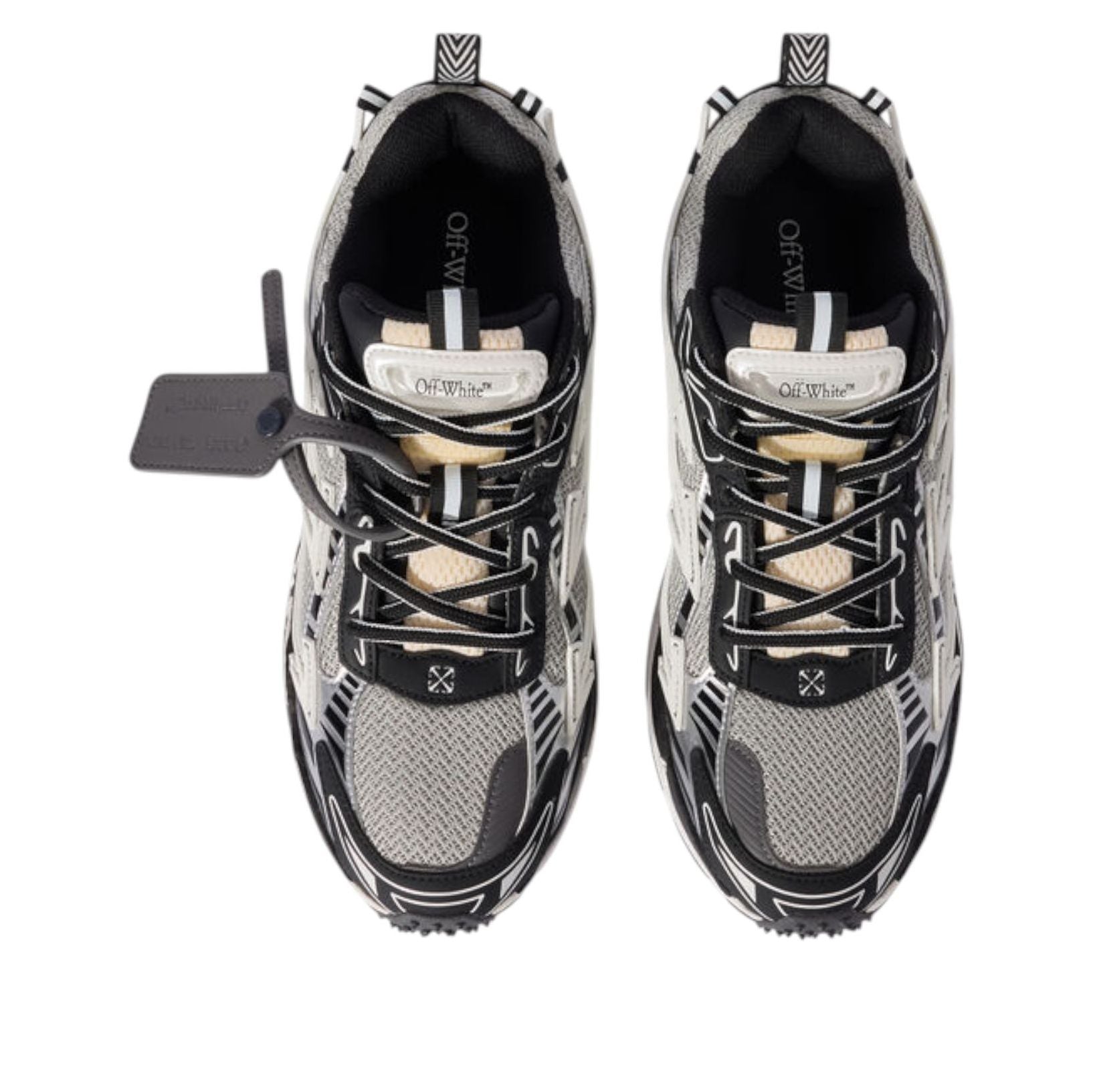 OFF-WHITE Be Right Back 'Grey Black' OMIA295C99FAB0010510