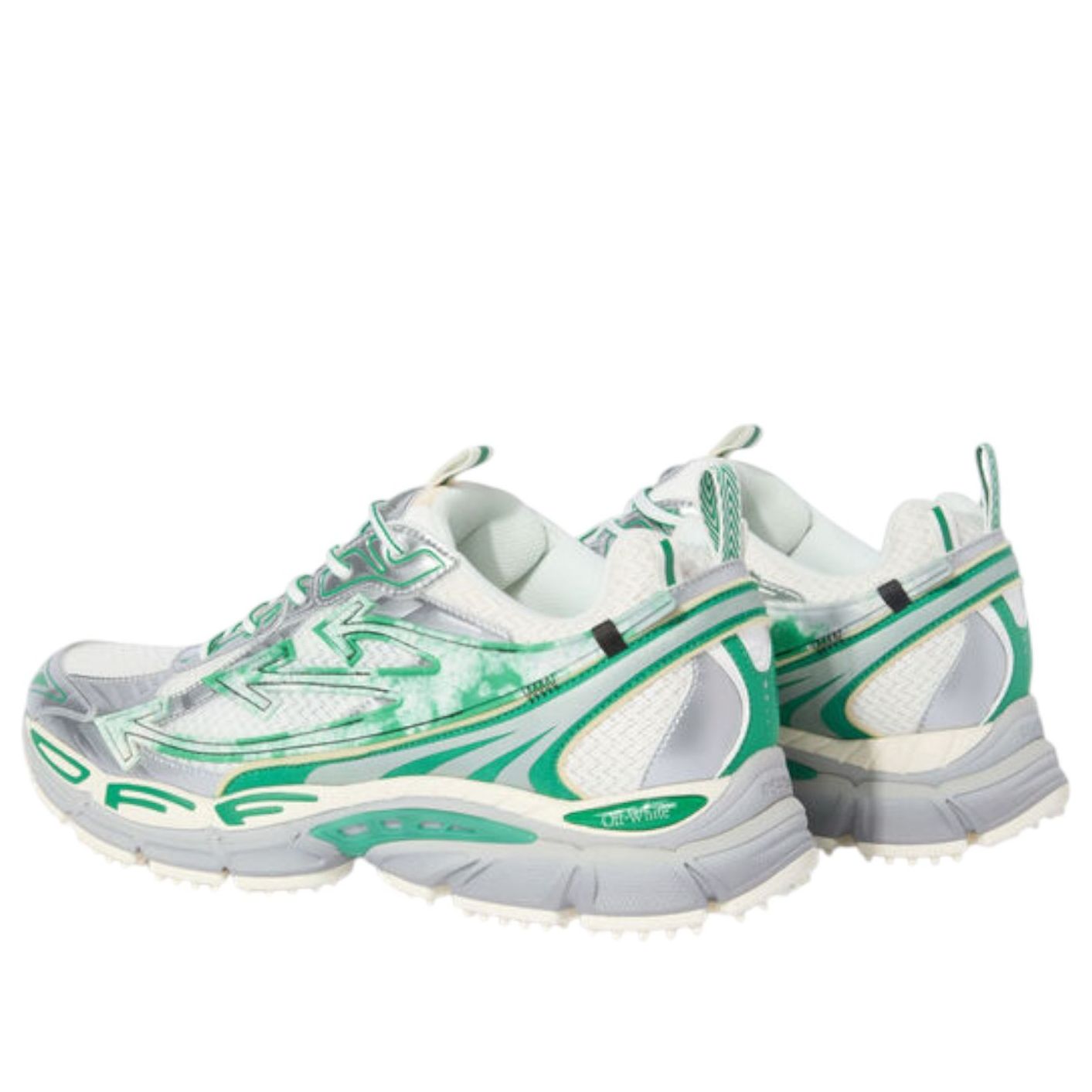 OFF-WHITE Be Right Back 'Silver Turquoise' OMIA295S25FAB0047243