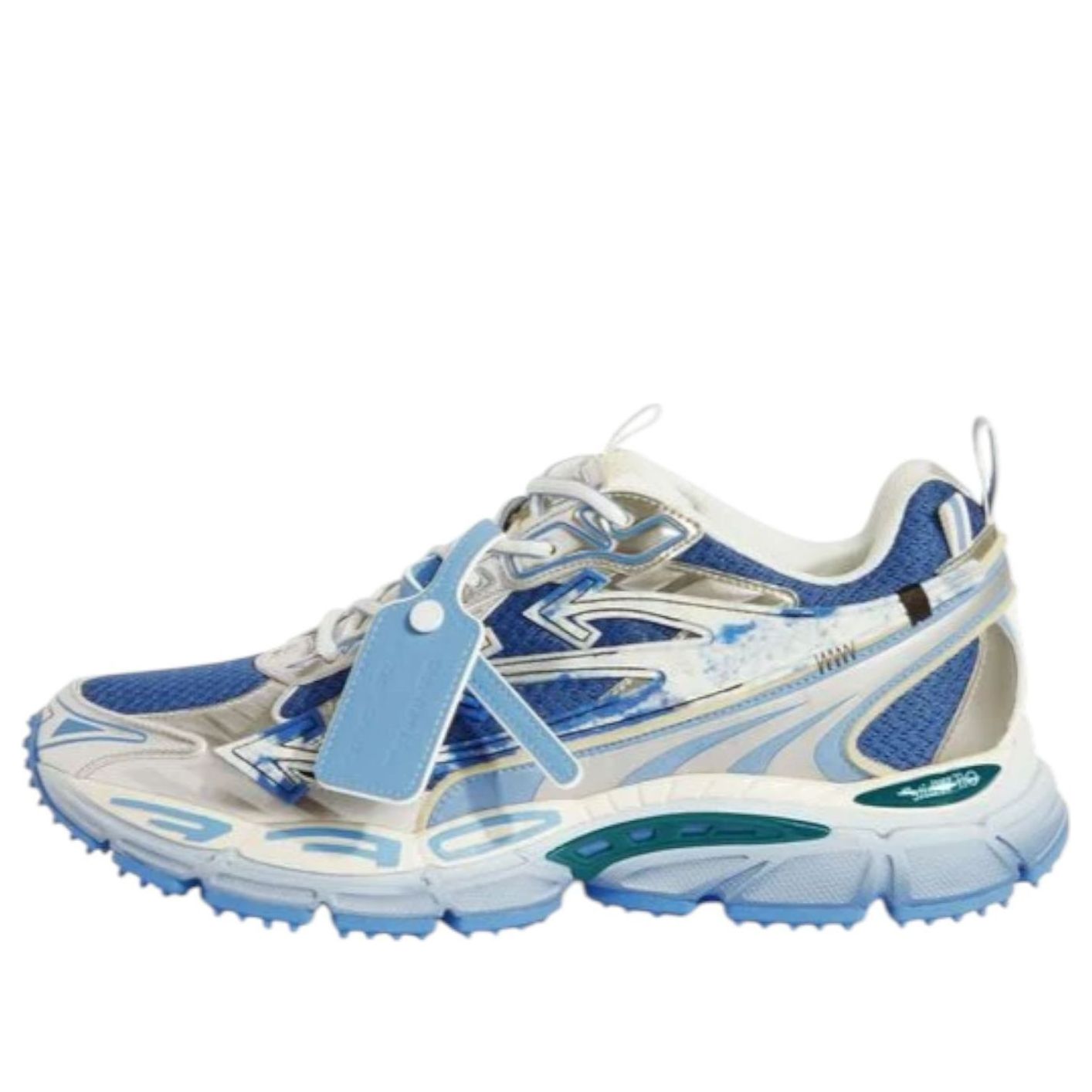 OFF-WHITE Be Right Back 'Silver Blue' OMIA295S25FAB0047245