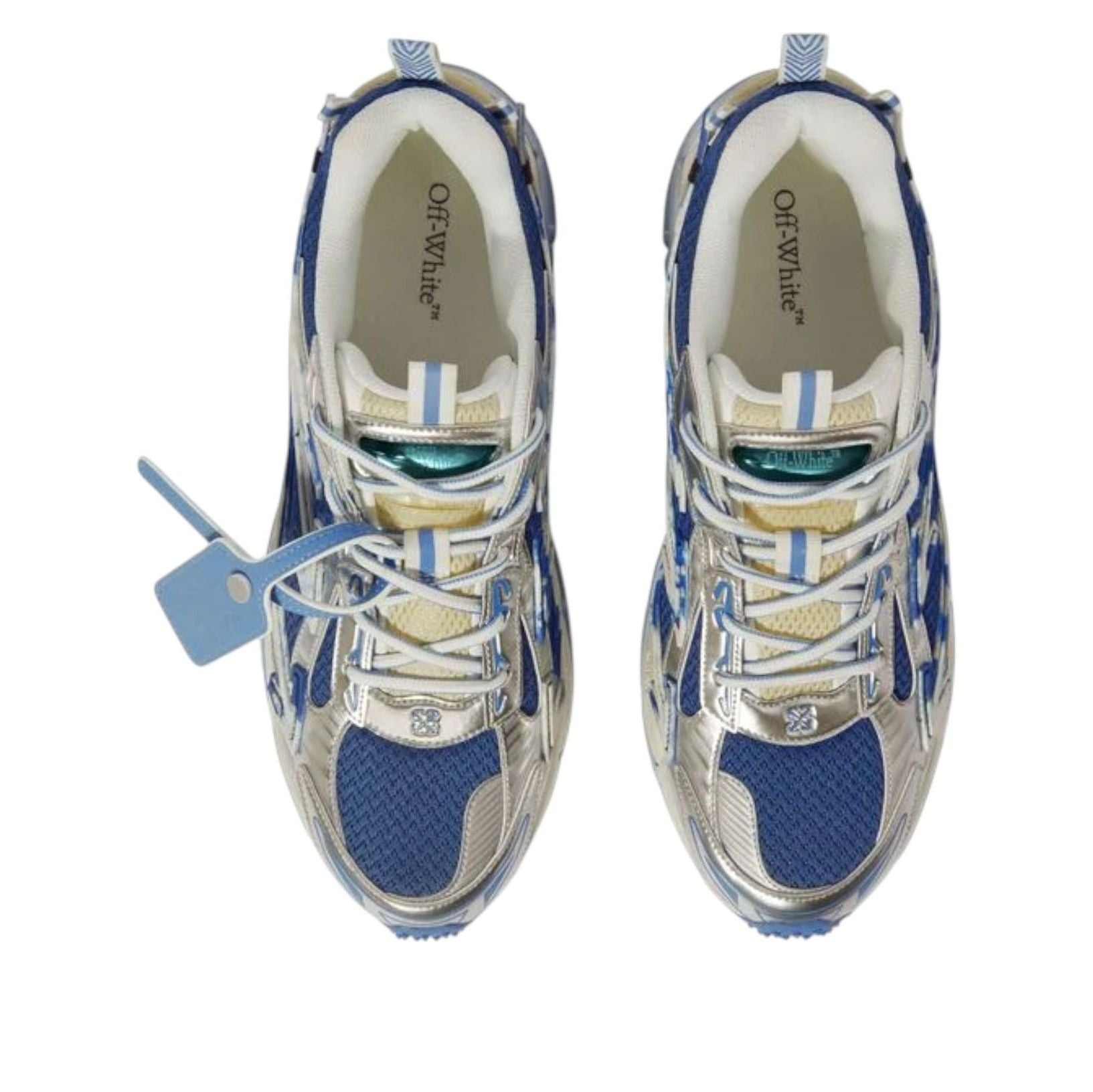 OFF-WHITE Be Right Back 'Silver Blue' OMIA295S25FAB0047245