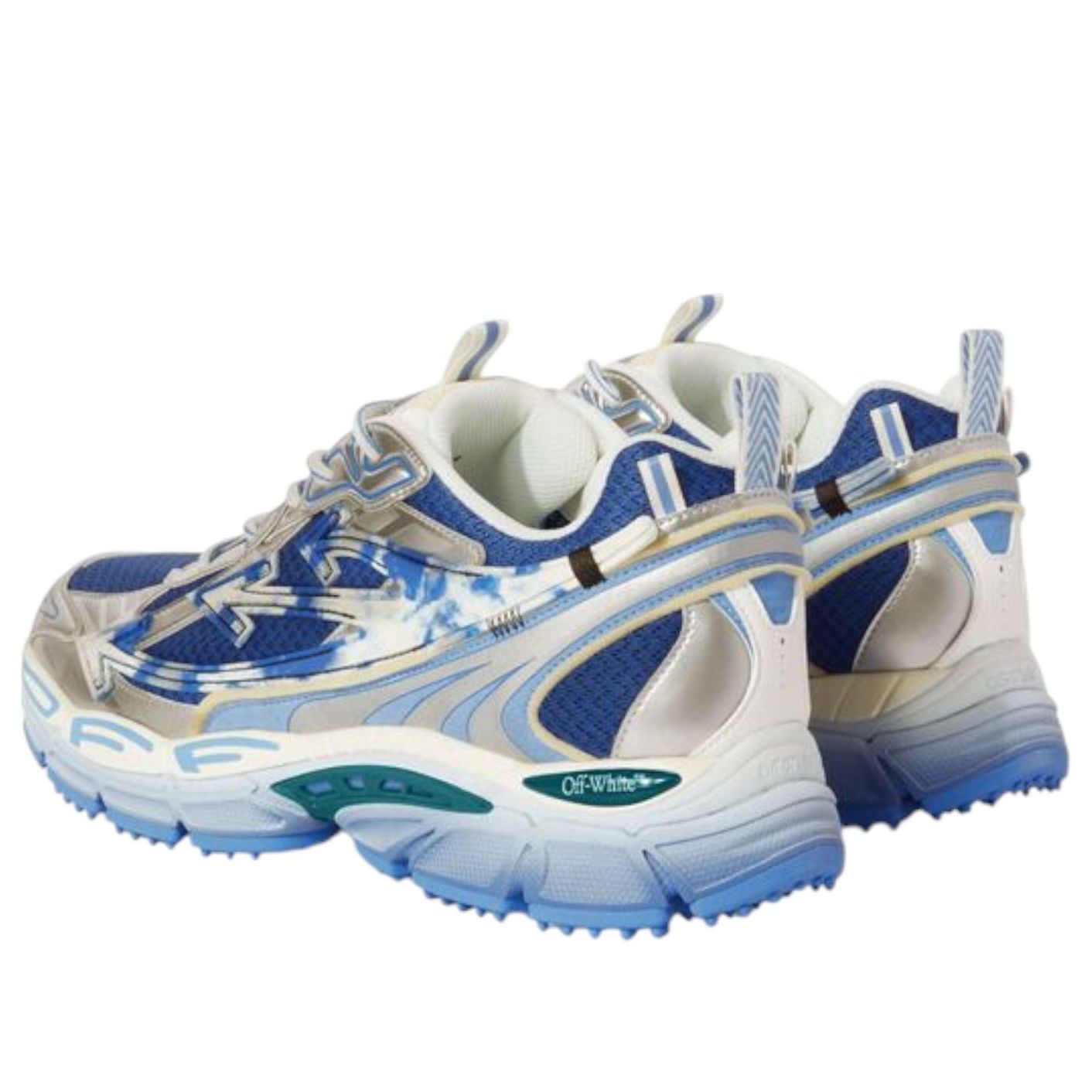 OFF-WHITE Be Right Back 'Silver Blue' OMIA295S25FAB0047245
