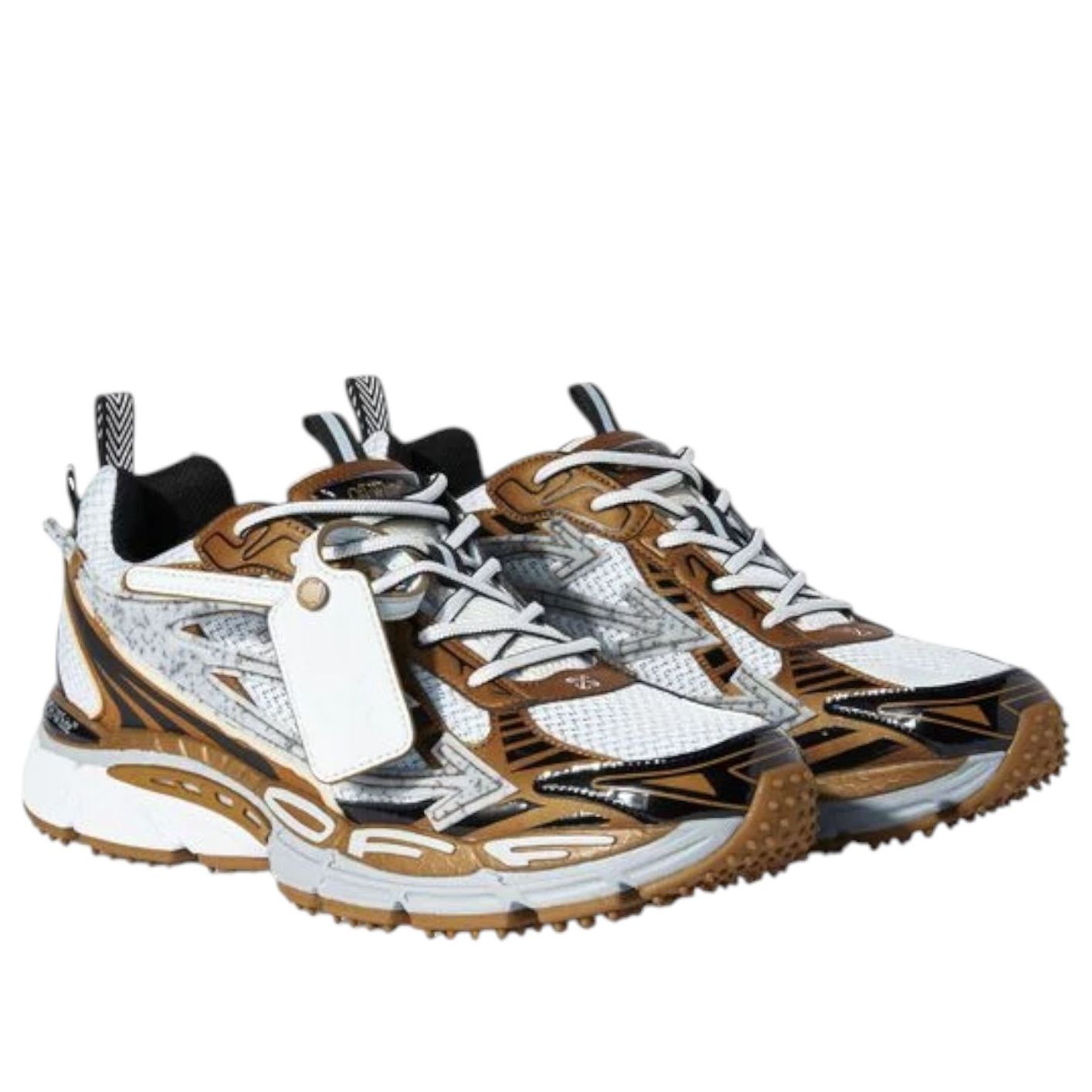 OFF-WHITE Be Right Back 'Silver Bronze' OMIA295S25FAB0047274
