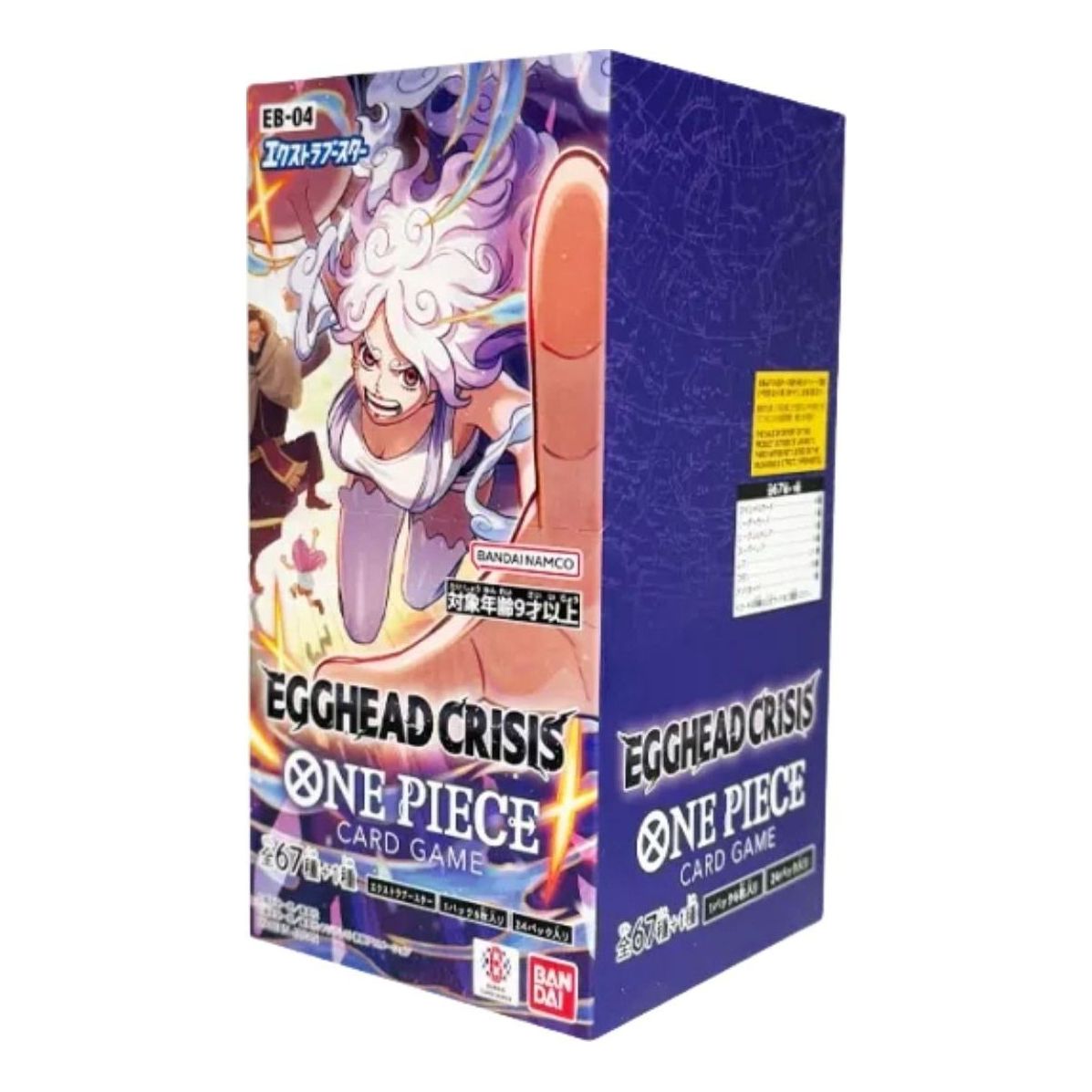 One Piece Card JP Extra Booster Box Egghead Crisis	 OPC-TCG-EB-04-751287
