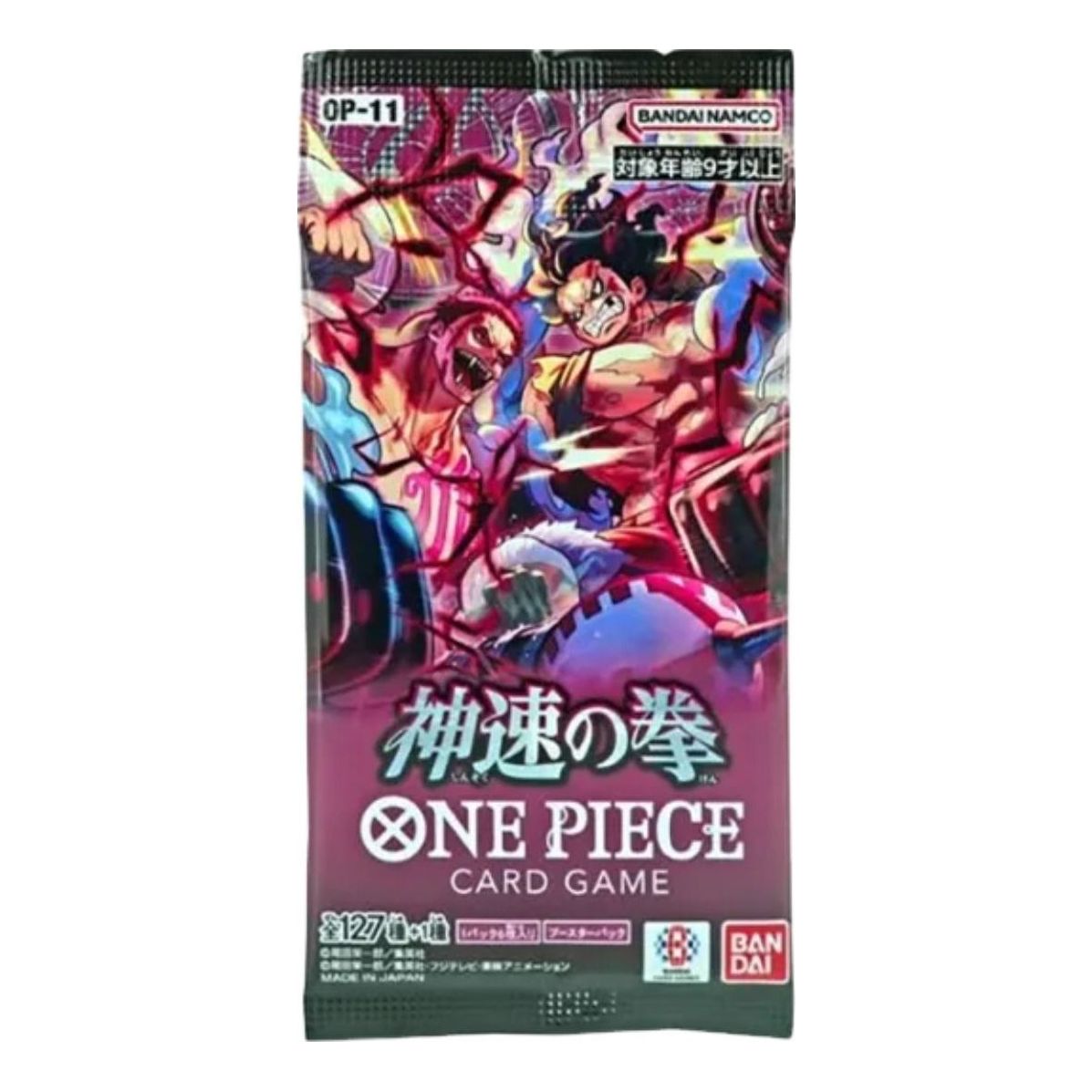 One Piece Card JP Booster Pack 'A Fist of Divine Speed' OPC-TCG-OP-11-498159