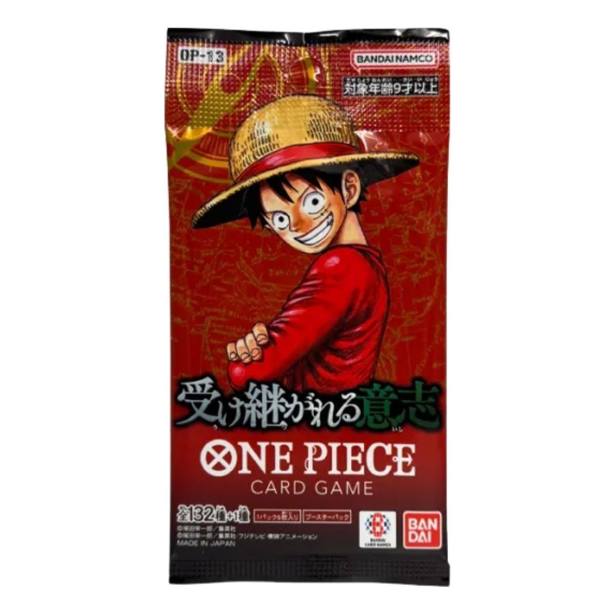 One Piece Card JP Booster Pack Carrying on His Will	 OPC-TCG-OP-13-548910